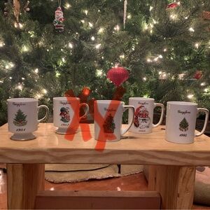 Vintage Gayfer’s Collective Christmas Mugs Bundle 1981, 1984 & 1985, Made in USA